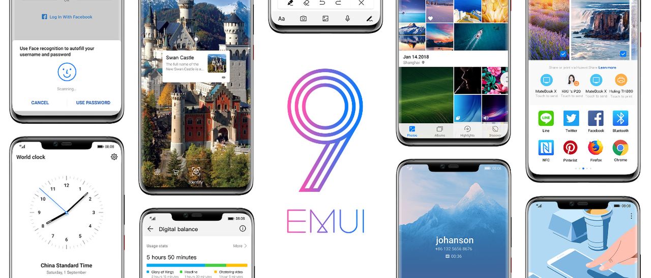 EMUI 9.0 debutta con i nuovi Huawei Mate 20