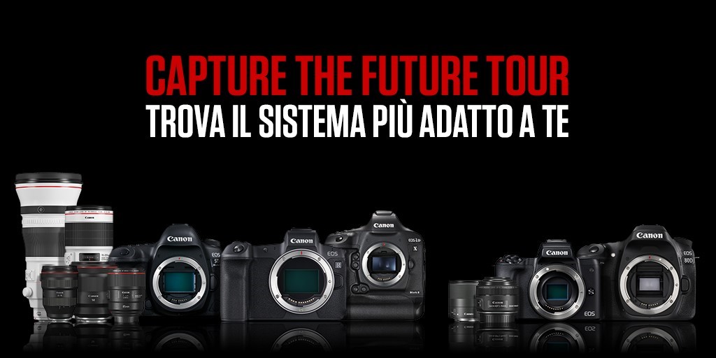 Prende il via il Capture The Future Tour: da Catania a Milano con Canon Prende il via il Capture The Future Tour: da Catania a Milano con Canon