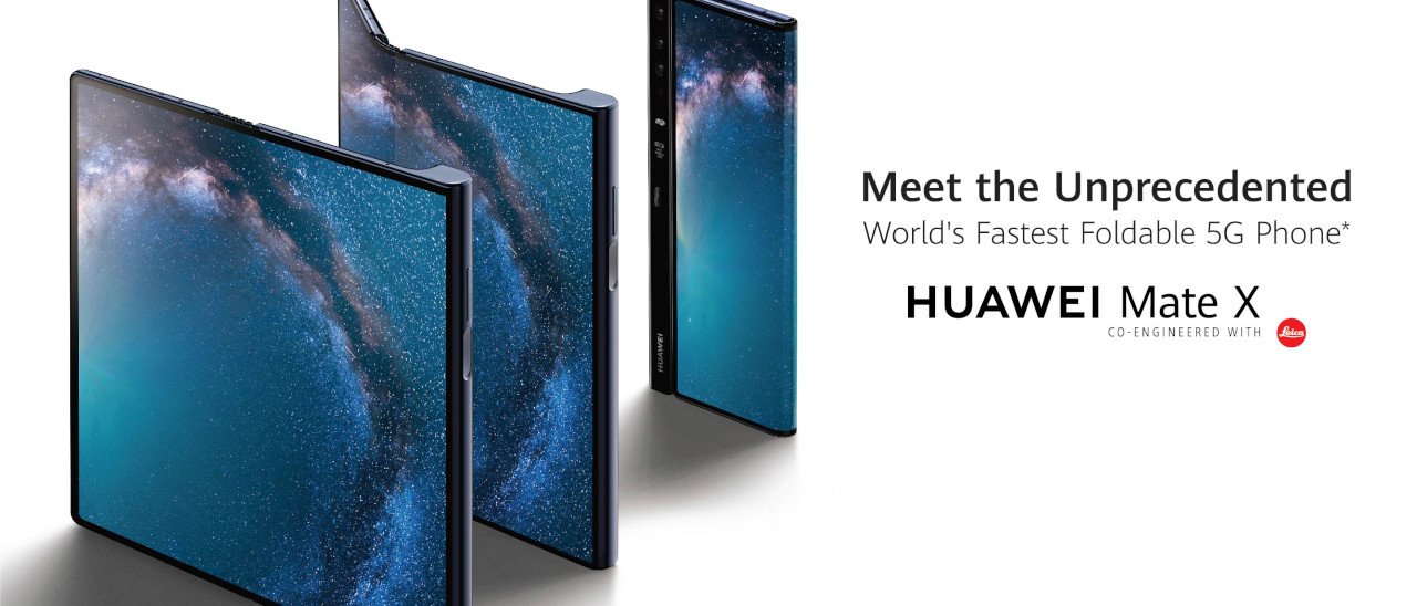 MWC 2019: Mate X, smartphone pieghevole di Huawei