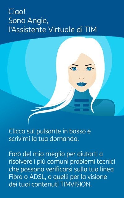 Angie, l'assistente virtuale di TIM