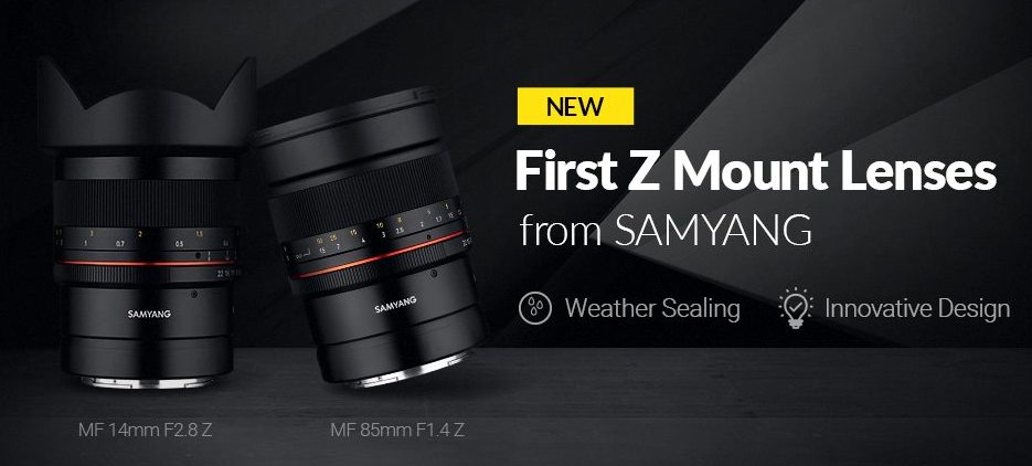 Samyang annuncia le sue prime ottiche Z-Mount Samyang annuncia le sue prime ottiche Z-Mount