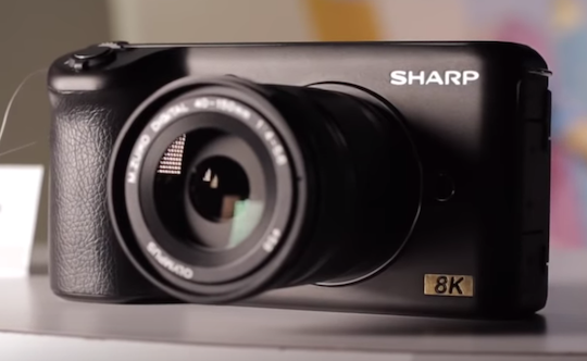 Sharp 8K: primi sample video Sharp 8K: primi sample video