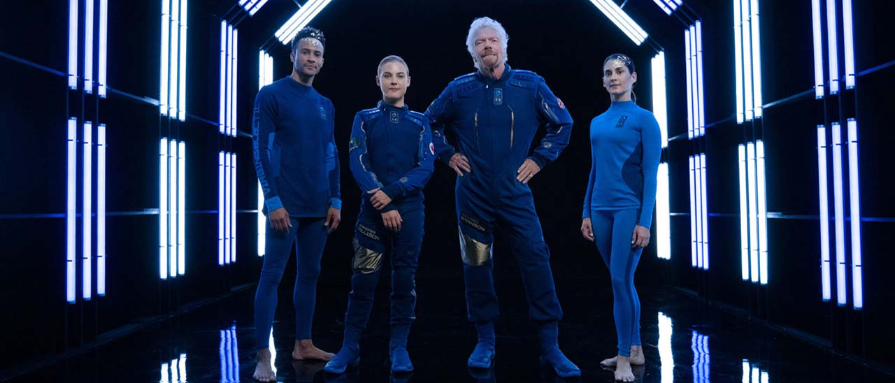 Virgin Galactic, le tute per il viaggio spaziale