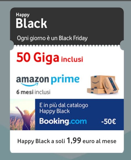 Vodafone Happy Black