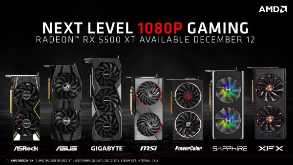AMD Radeon RX 5500 XT