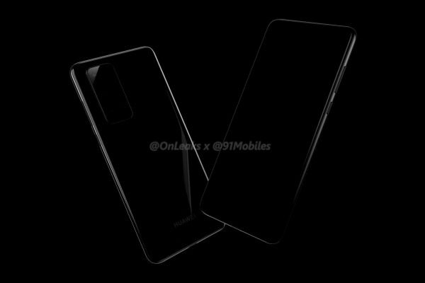 Huawei P40 render