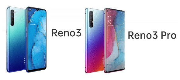 Oppo Reno3 e Reno3 Pro 5G leak