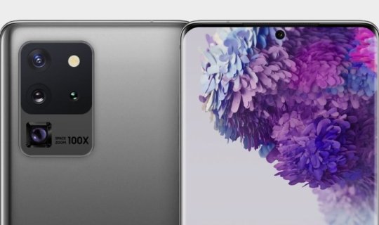 Samsung Galaxy S20 Ultra render