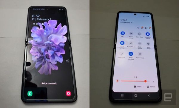 Samsung Galaxy Z Flip leak