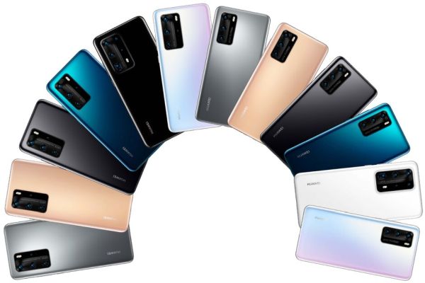 Huawei P40 Series render