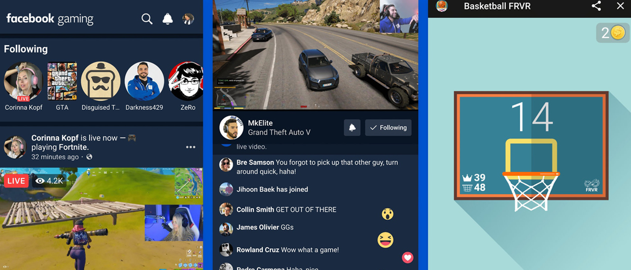 Facebook Giochi diventa un'app per Android e iOS