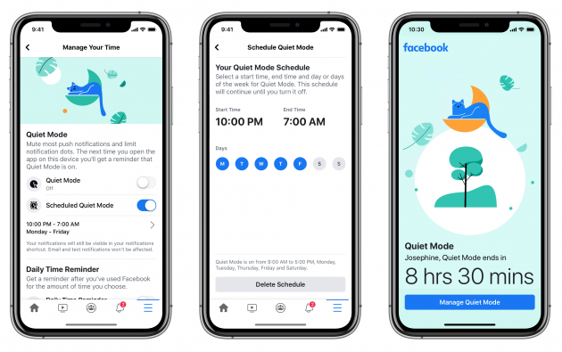 Facebook Quiet Mode