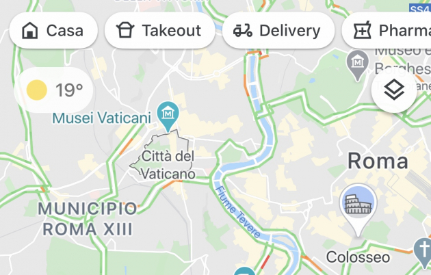 Google Maps Delivery