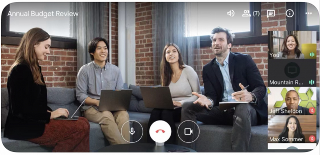 Google Meet iOS