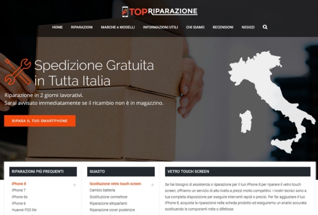 riparare smartphone top riparazione