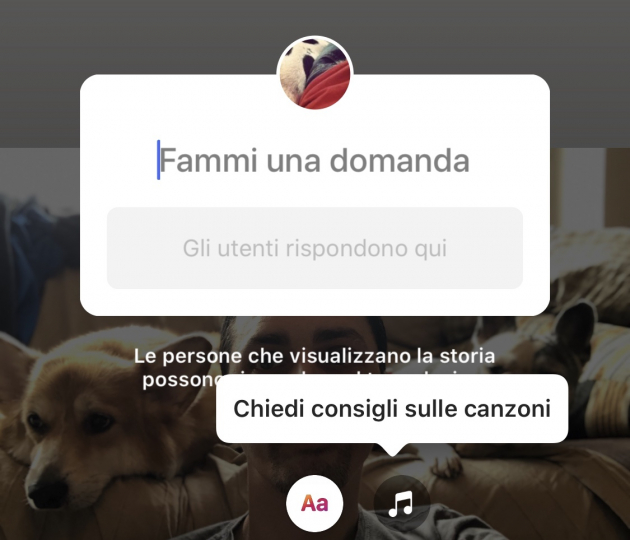 instagram domande