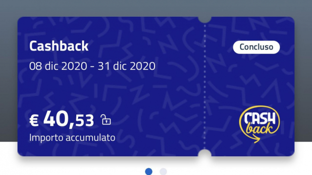 cashback natale