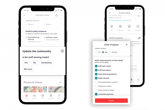 Yelp COVID feedback