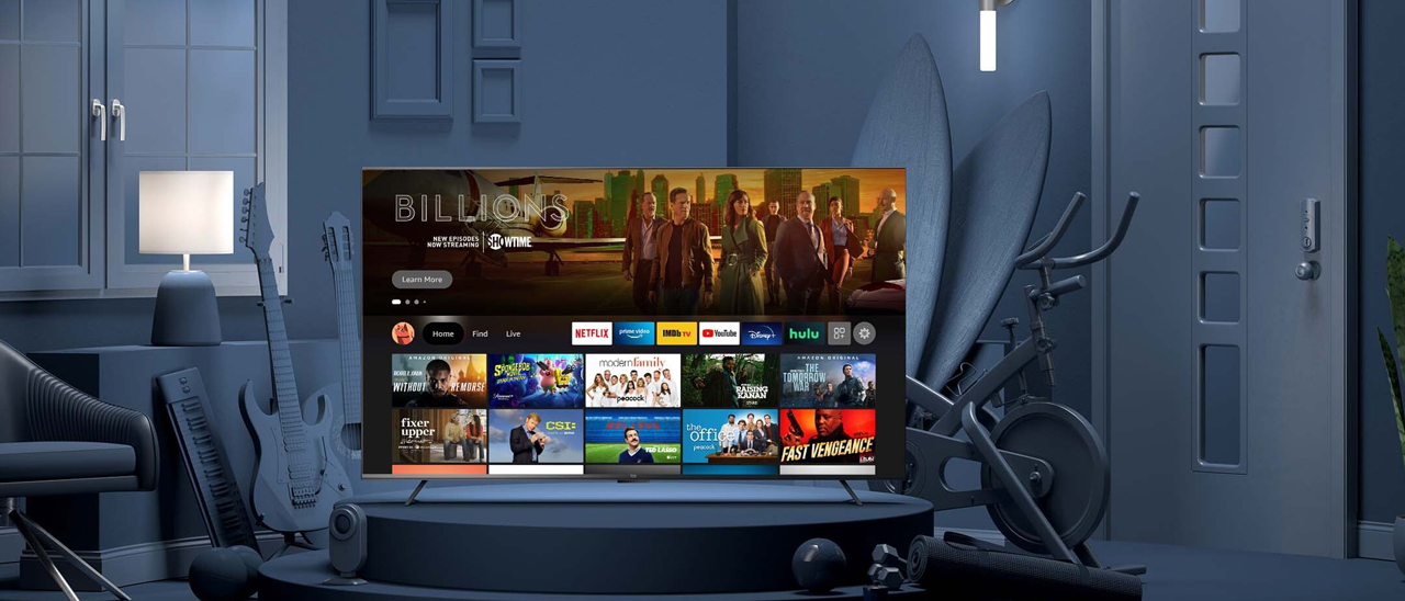 Amazon annuncia la linea di televisori Fire TV Omni Amazon annuncia la linea di televisori Fire TV Omni
