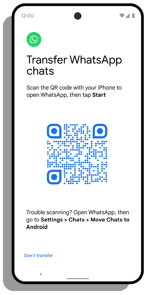 come trasferire le chat di whatsapp da android a ios