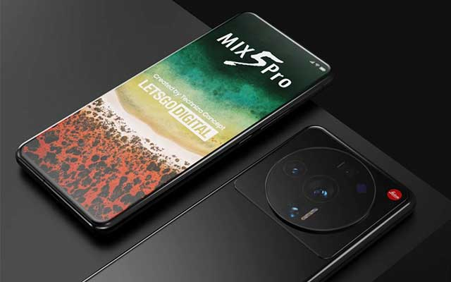 xiaomi mix 5 pro render rumor