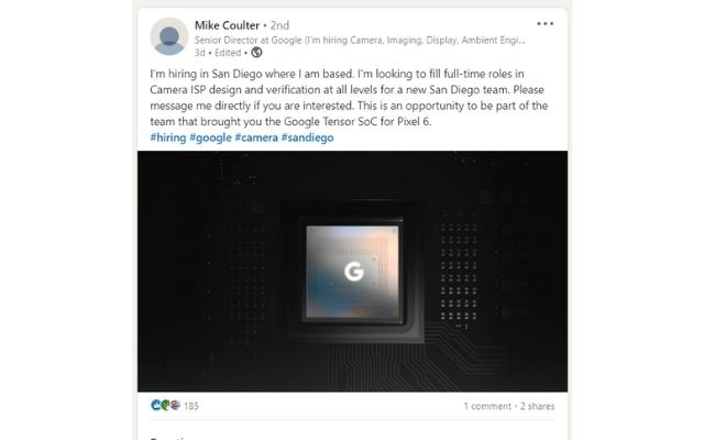 google pixel fotocamera isp rumor