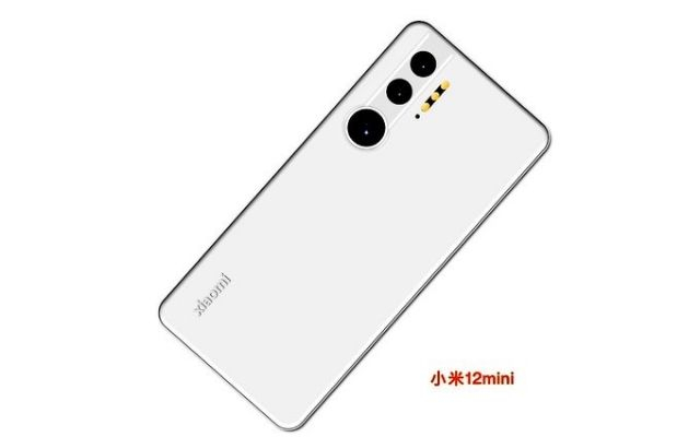 xiaomi 12 mini render rumor