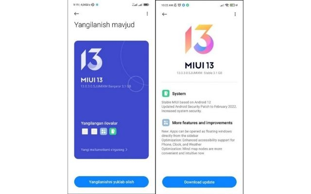 poco x3 pro android 12 miui 13 aggiornamento