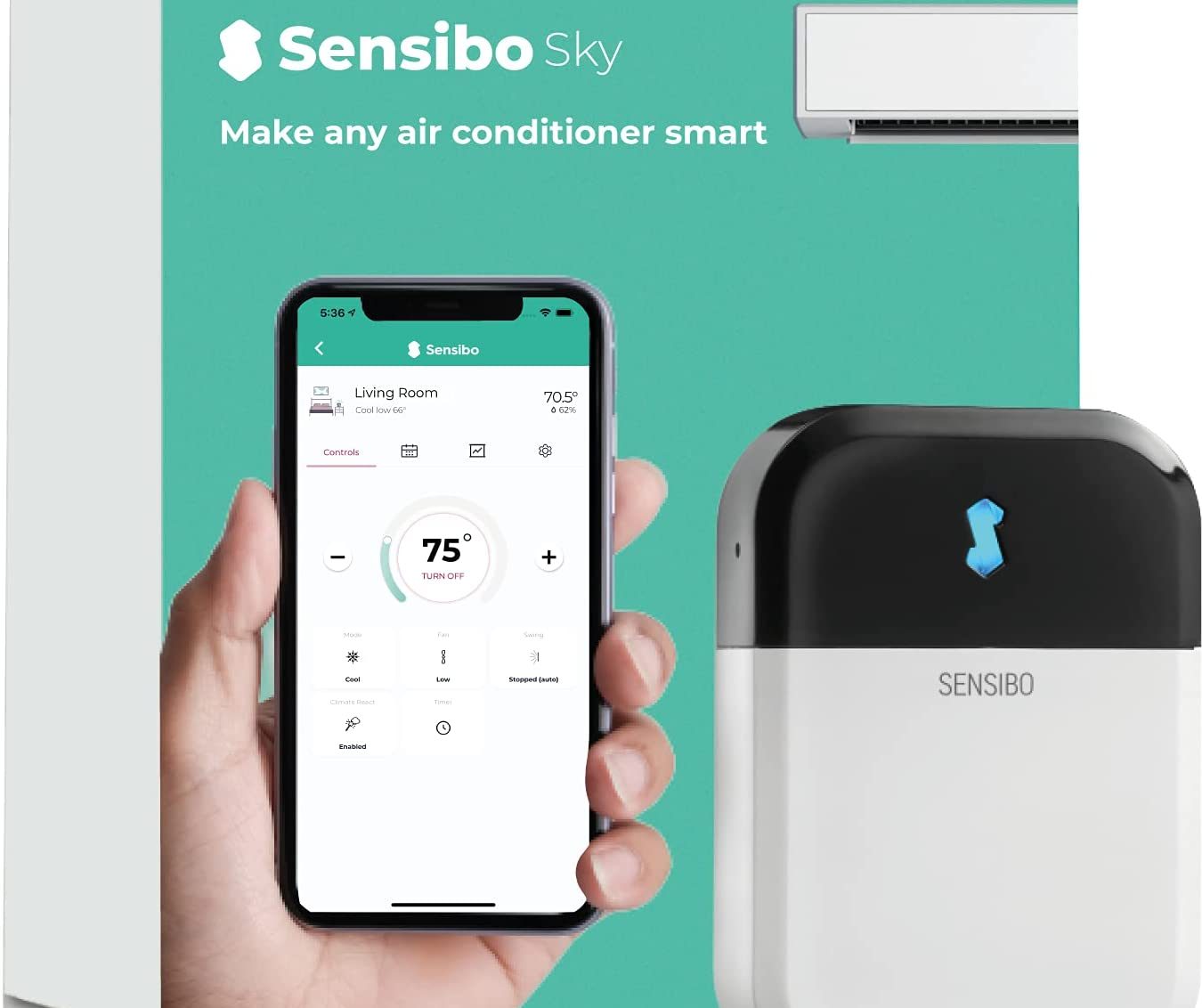 Sensibo Air, controlla e rendi smart qualsiasi condizionatore e taglia la bolletta