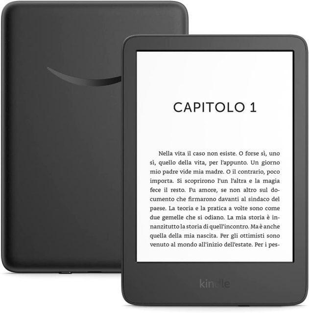 Amazon Kindle 2022 - Fronte e Retro