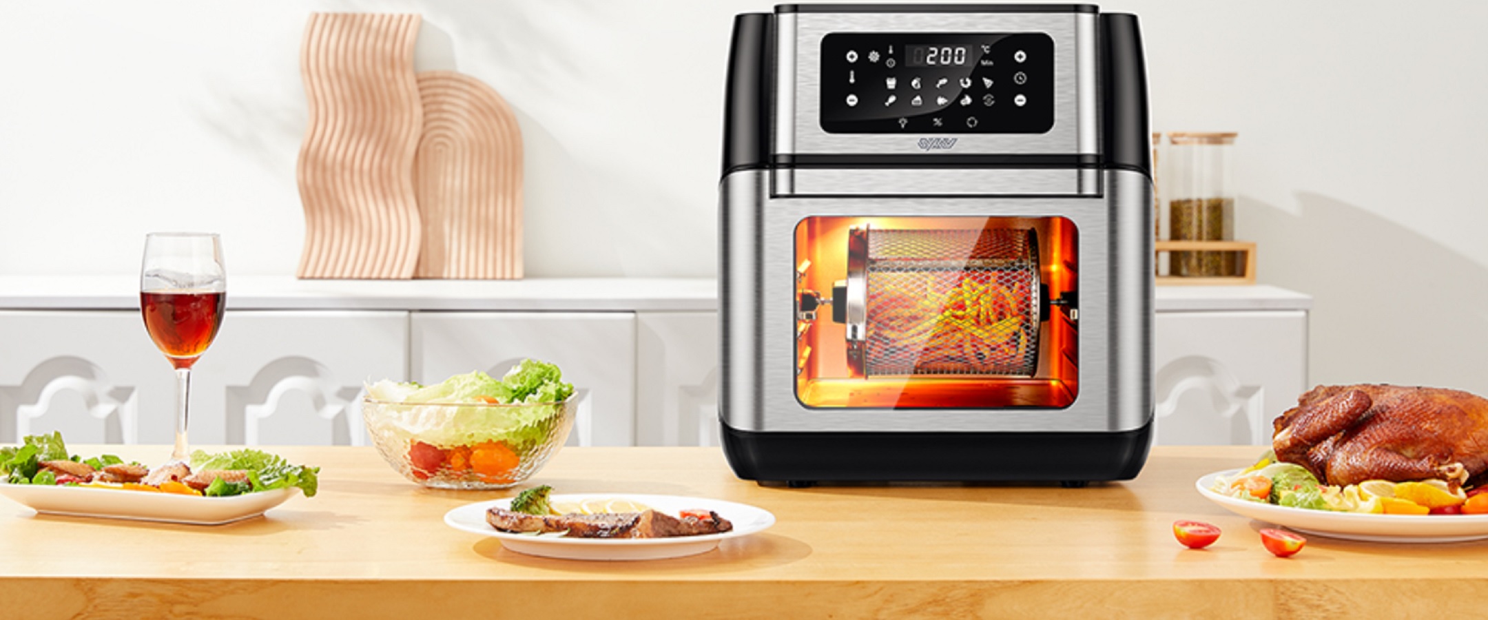 Friggitrice ad aria multifunzione Innsky: porta la tua cucina a un livello  superiore a meno di 133€