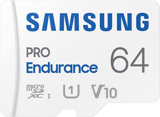 microsd pro endurance samsung 64gb