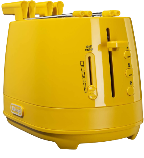 tostapane delonghi giallo