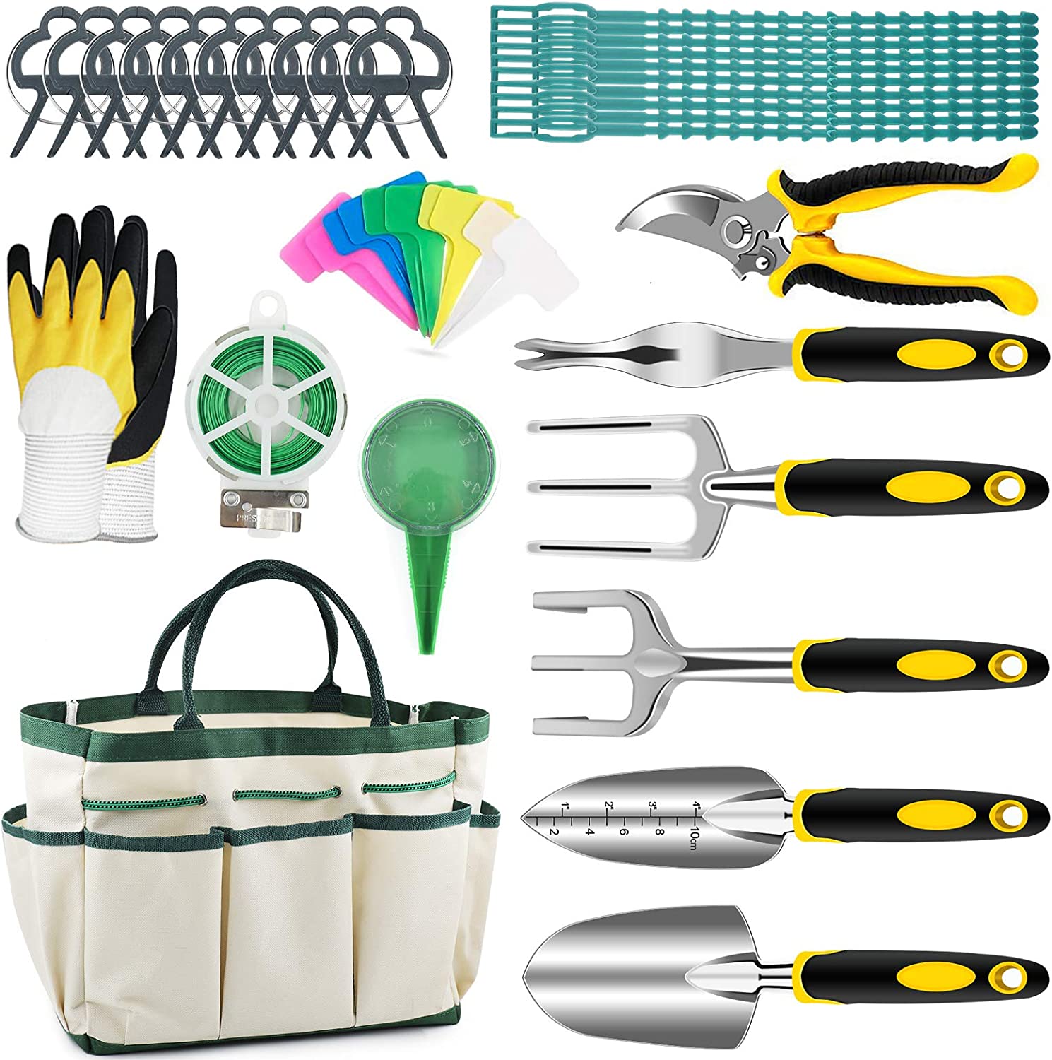 Set di attrezzi da giardinaggio da 4 pezzi Kit da giardinaggio in lega di  alluminio Set