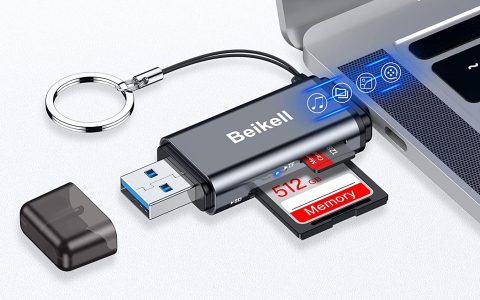 Portachiavi TECH adattatore USB 3.0 e lettore di schede SD/MicroSD con soli 8€
