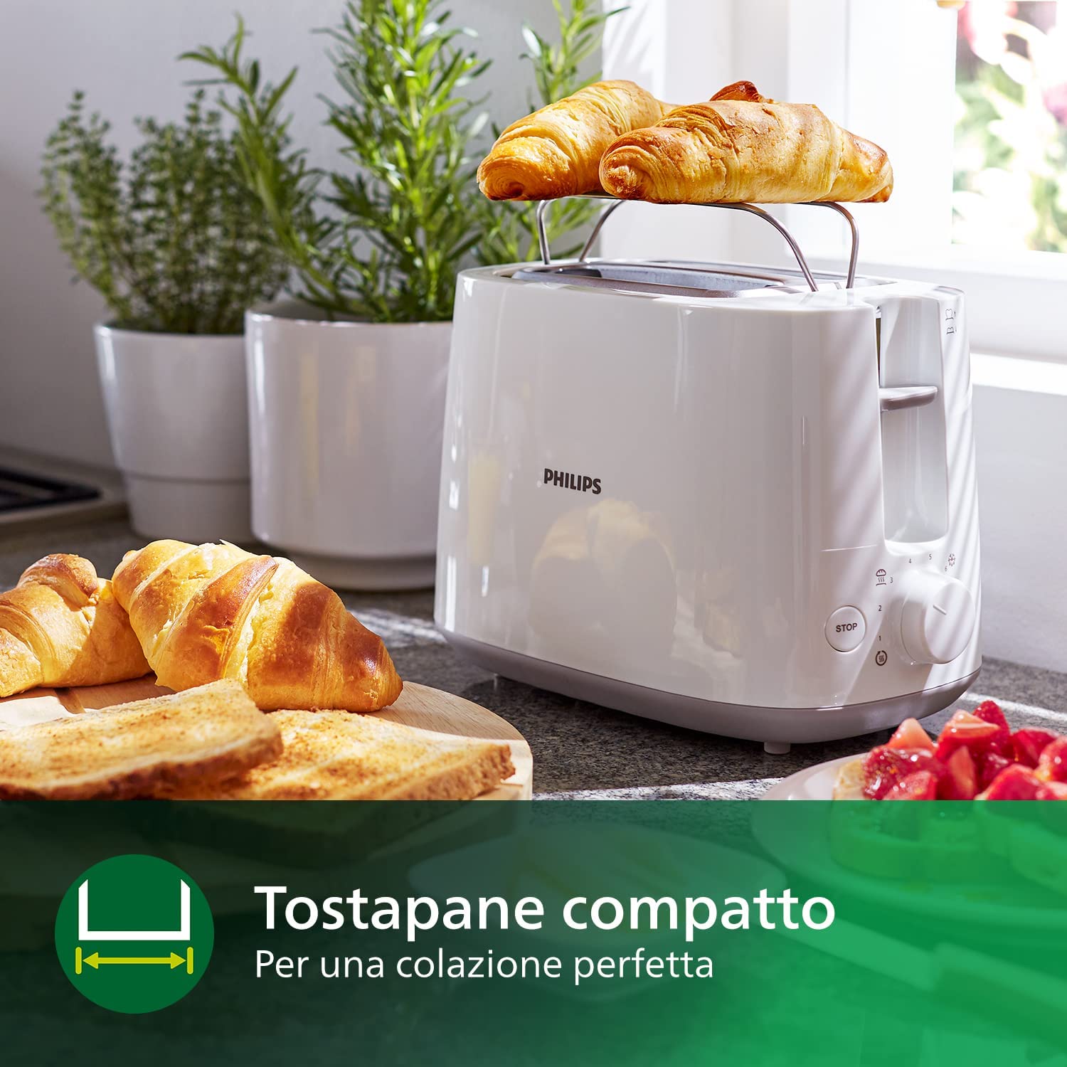 OCCASIONE di oggi: tostapane Philips al prezzo più CONVENIENTE di sempre  (26€) - Webnews