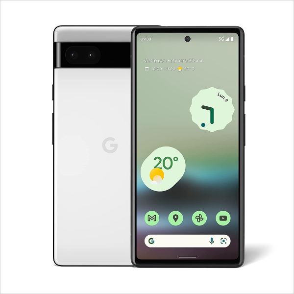 google pixel 6a grigio chiaro