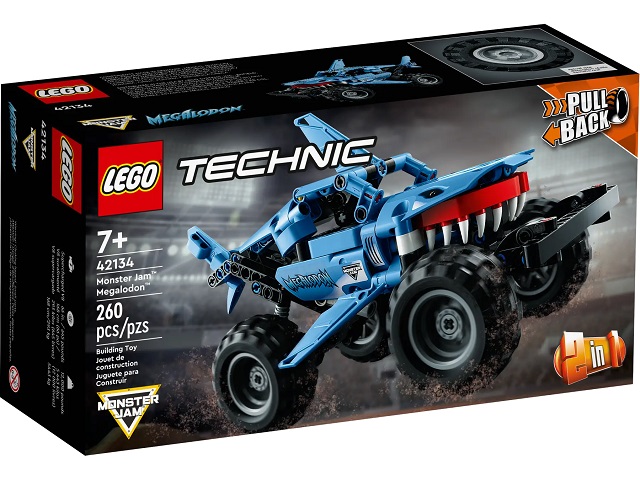 lego monster jam megalodon confezione