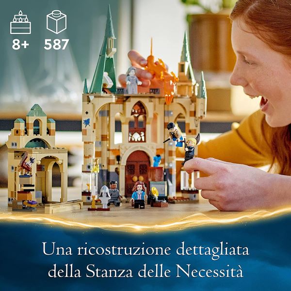 set lego stanza delle necessita riproduzione