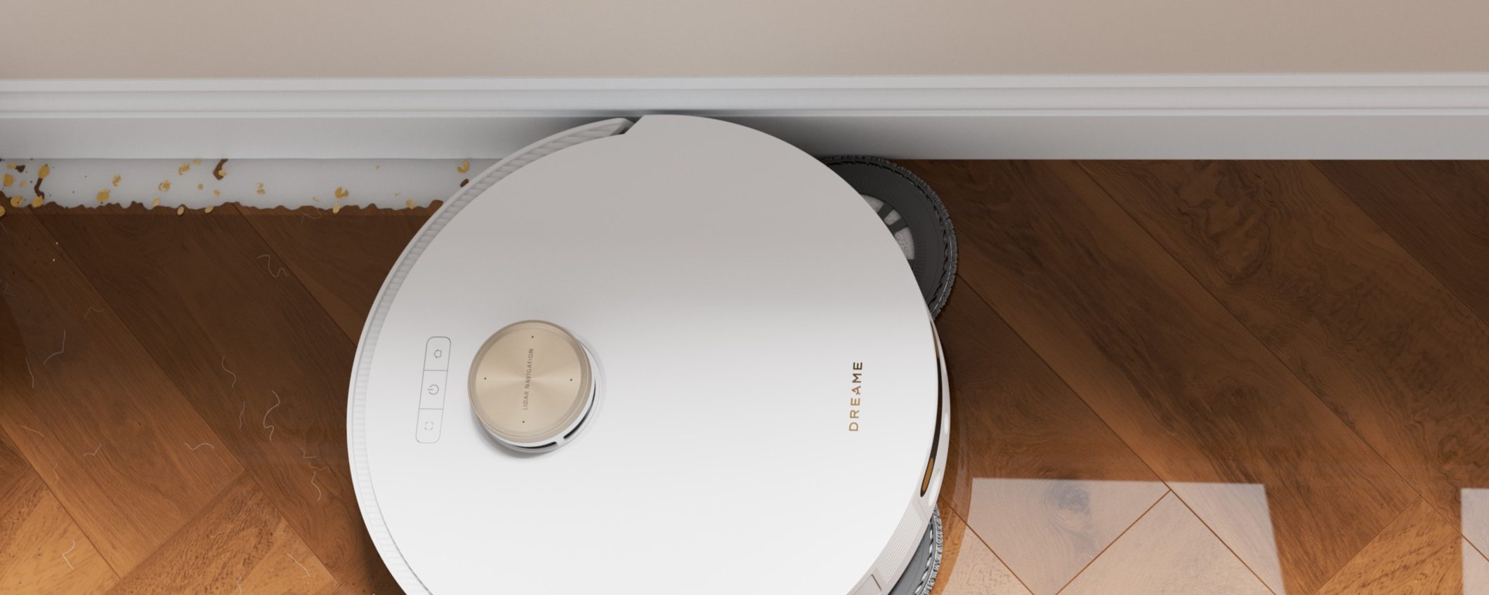 DreameBot L20 Ultra: fino all'ultimo millimetro DreameBot L20 Ultra: fino all'ultimo millimetro