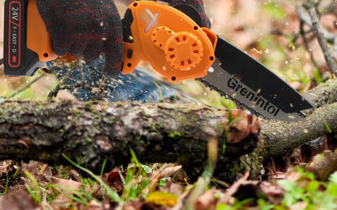 Mini motosega a batteria Grenintol: una BELVA potente e compatta in offerta su Amazon