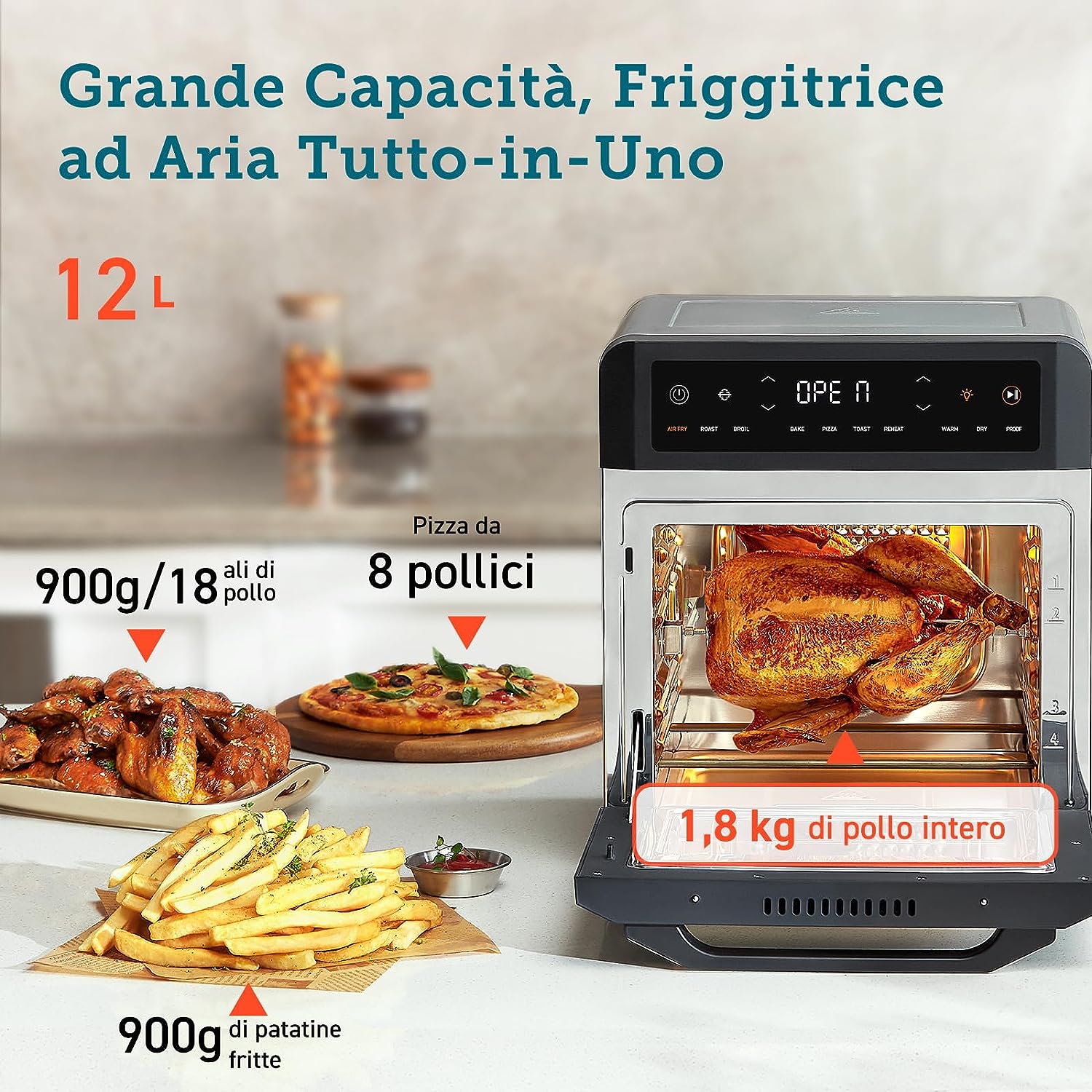 Friggitrice ad aria con 11 FUNZIONI diverse: prendila in OFFERTA - Webnews