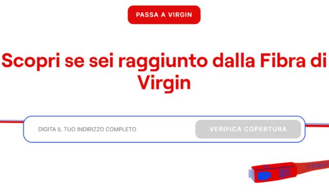 Verifica copertura Virgin Fibra