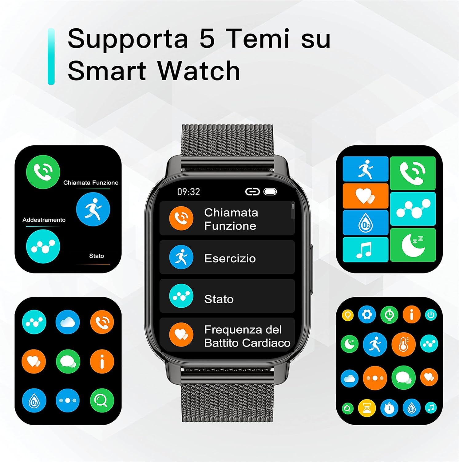 Smartwatch con assistente vocale, chiamate e notifiche al polso SVENDUTO su   - Webnews