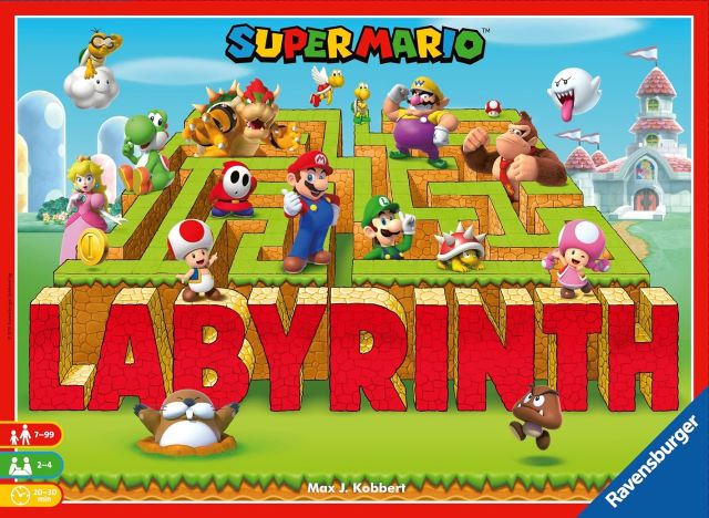 Il labirinto magico di Super Mario è il gioco da tavola di questo Natale  (14€) - Webnews