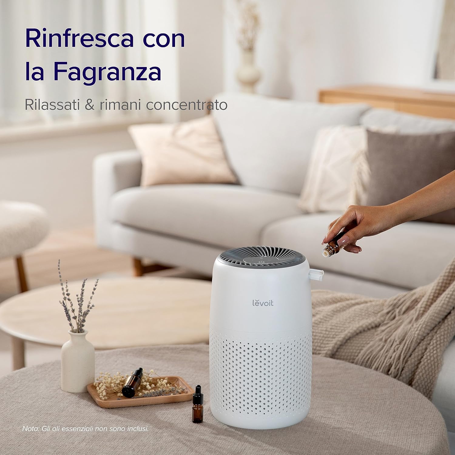 Filtri Di Ricambio Per Purificatore LEVOIT Core Mini - 2 Pezzi HEPA H13 3 In 1 - Con Carbone Attivo - Foto 7