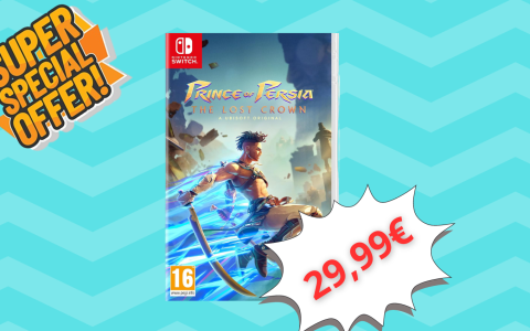 Prince of Persia: The Lost Crown per Nintendo Switch ad un PREZZO BASSISSIMO su Amazon