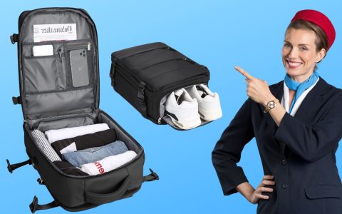 Addio bagagli costosi! Lo zaino GENIALE odiato da Ryanair spopola su Amazon