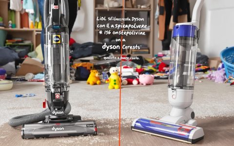 Lidl sfida Dyson con l'aspirapolvere Silvercrest: qualità a basso costo