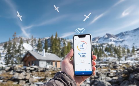 Smartphone compatibili con Internet via satellite di Starlink